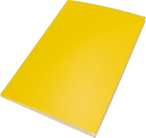 Notatnik A5 w kratkę SILAS 23258 - Żółty