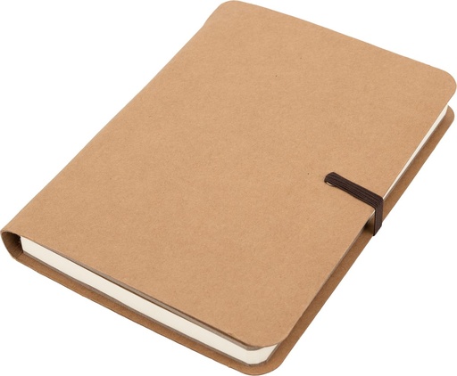Notatnik A5 w linie ALEJANDRA 23445 - Brązowy