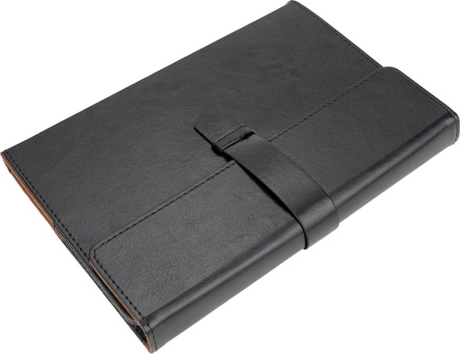 Notatnik A5 w linie CrisMa EDNA 24777 - Czarny