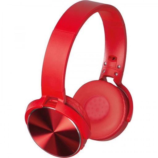 Słuchawki nauszne bluetooth DAMIAN 30921 - Czerwony