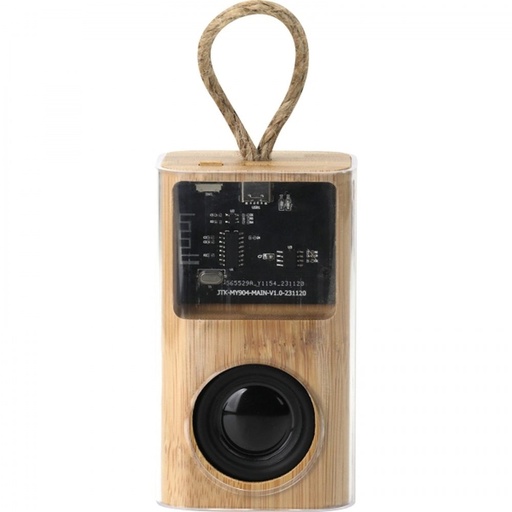 Głośnik bluetooth transparentny WIT 33936 - Beżowy