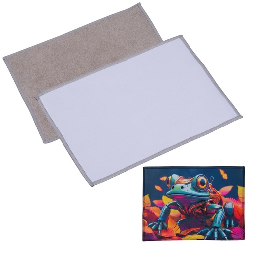 Gruba ściereczka czyszcząca 400 g/m2 do sublimacji MELINDA 75438 - Biały
