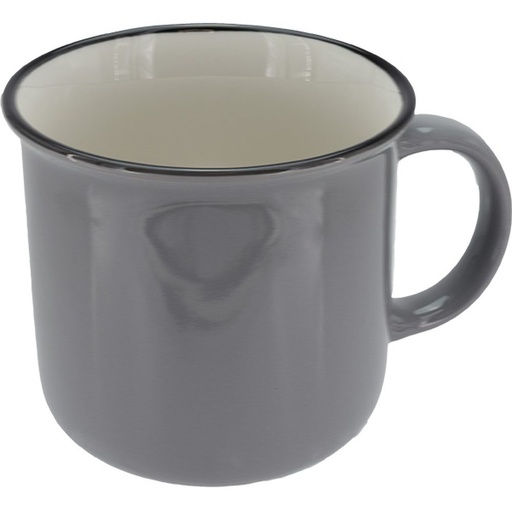 Kubek ceramiczny 350 ml RAYMOND 80843 - Szary