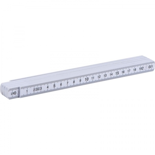 Miarka składana 2 m ALEXANDRA 80895 - Biały