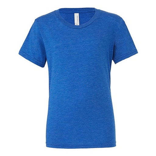 Koszulka Unisex Lekko Dopasowana Triblend CV3413 - True Royal Triblend (Heather)