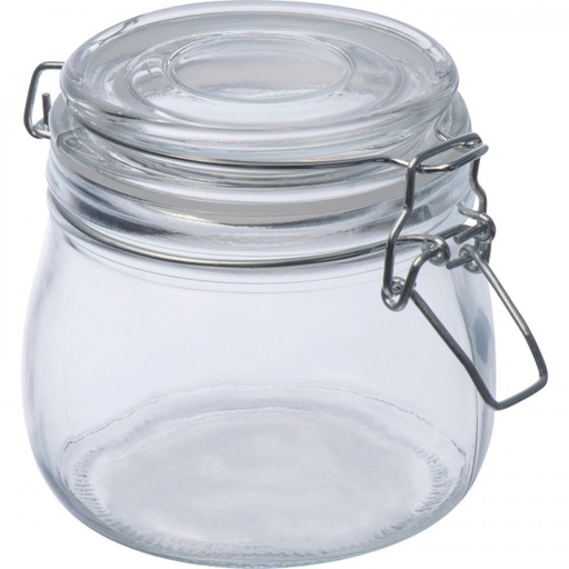 Słoik szklany 400 ml CORDULA 82624 - Przeźroczysty