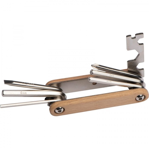 Zestaw narzędzi rowerowych ROBERTA 82657 - Beżowy