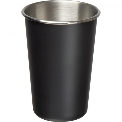 Kubek stalowy 480 ml TANJA 83973 - Czarny