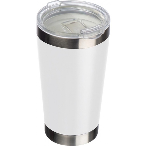 Kubek termiczny 500 ml KORNEL 84318 - Biały
