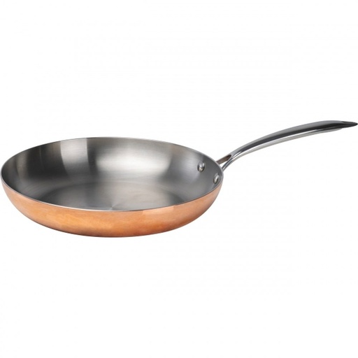 Patelnia do indukcji CrisMa ⌀28,5 cm RENZO 84978 - Miedziany