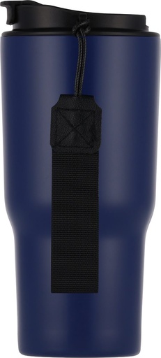Kubek termiczny 550 ml ze stali z recyklingu DANA 85239 - Granatowy