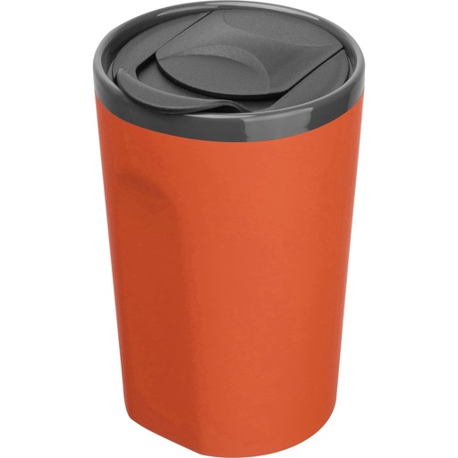 Kubek ceramiczny soft touch 400 ml TOMAS 85498 - Pomarańczowy