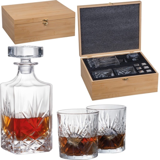 Zestaw do whisky DARLENE 85648 - Beżowy