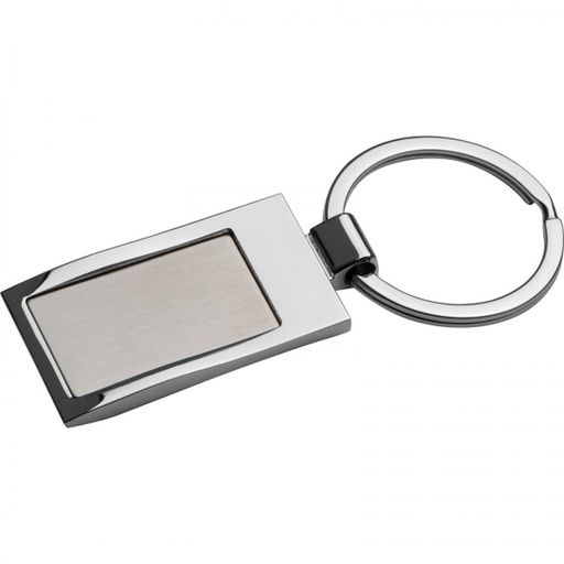 Brelok metalowy NAOMI 92212 - Szary