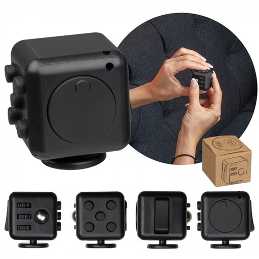 Antystres fidget cube MARIUS 93142 - Czarny