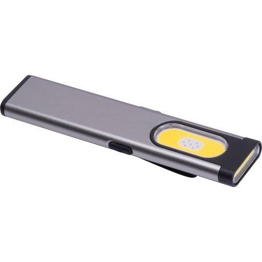 Latarka aluminiowa z recyklingu MICHAEL 95493 - Szary
