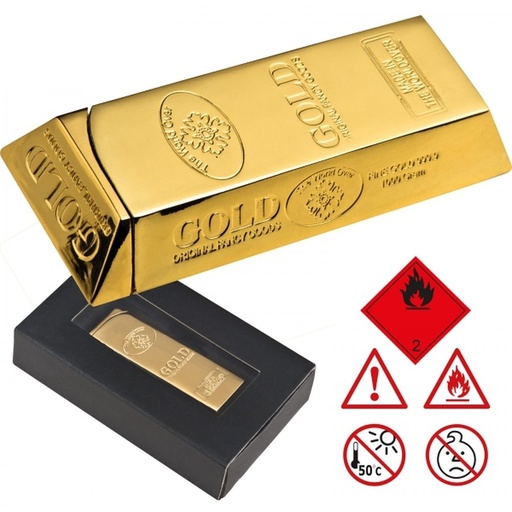Zapalniczka metalowa WHITNEY 98741 - Złoty