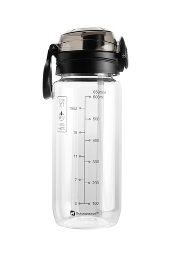 Butelka z tritanu 650 ml KARISIMBI Schwarzwolf F491270 - Przeźroczysty
