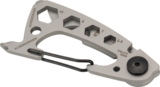 Brelok wielofunkcyjny BURUNDI Schwarzwolf F6000300AJ3 - Szary