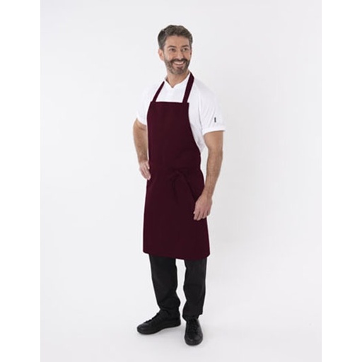 Fartuch Standardowy Poliester Bawelna DL010 - Claret