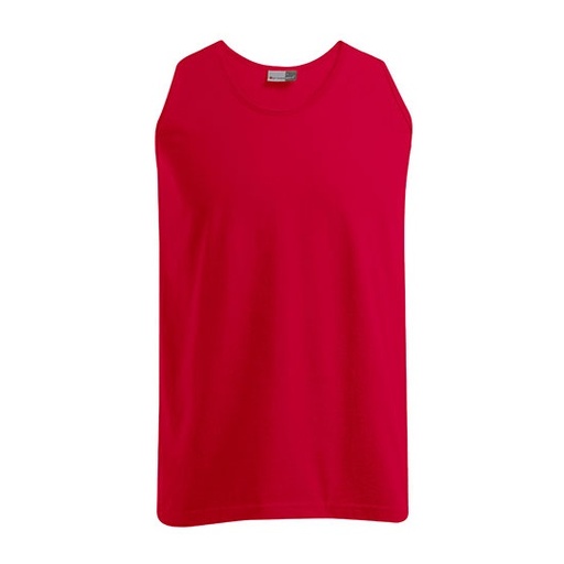 Tank Top Klasyczny Bawełniany E1050 - Fire Red