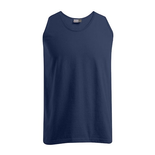 Męski klasyczny tank top E1050 - Navy