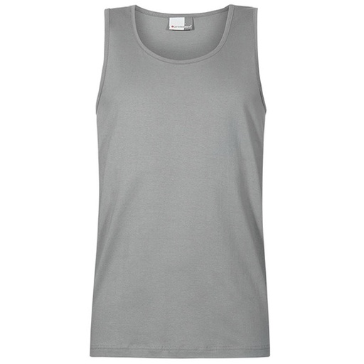 Tank Top Klasyczny Bawełniany E1050 - Steel Grey (Solid)