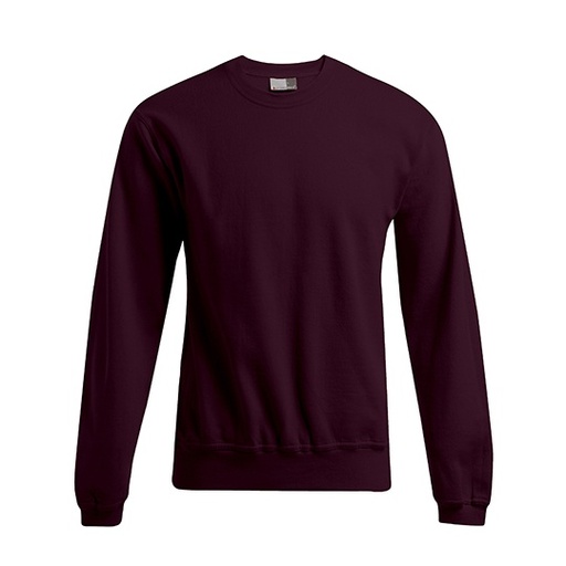 Sweter Meski Klasyczny Bawelniany E2199N - Burgundy