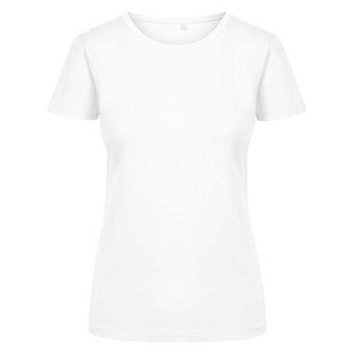 T-shirt Damski Slim Bawelna Organiczna E3095 - White