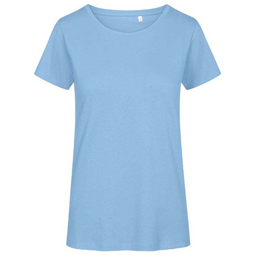 Damski T-shirt E3095 - Light Blue