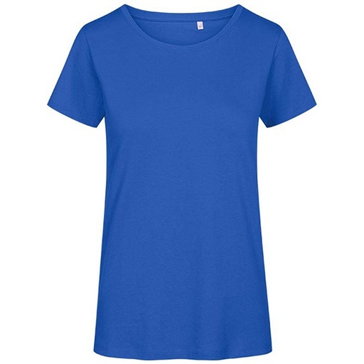 Damski T-shirt organiczny E3095 - Azur Blue