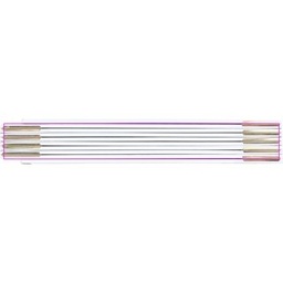 Druk cyfrowy UV full color – tył (do 230 × 30 mm) – 95324