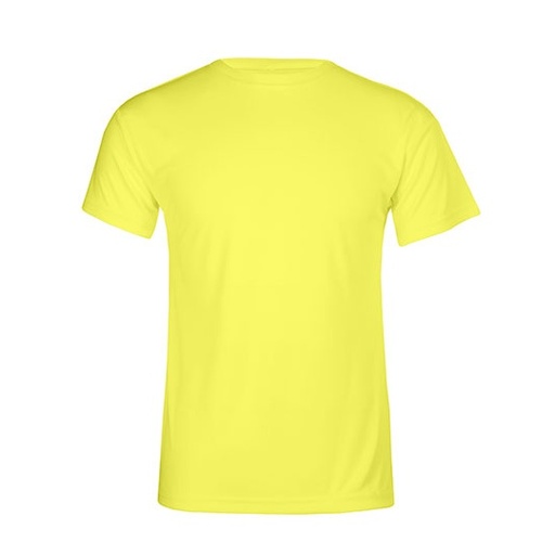 Męska koszulka termoaktywna z krótkim rękawem E3520 - Safety Yellow