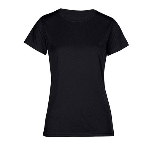 Damska koszulka termoaktywna z krótkim rękawem E3521 - Black