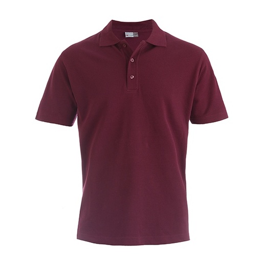 Polo Meskie Bawelniana Pika E4001 - Burgundy
