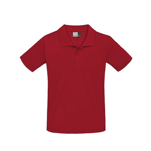 Polo Meskie Bawelniana Pika E4001 - Fire Red