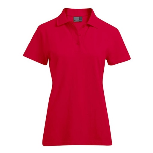Koszulka Polo Damska Slim Bawelniana Pika E4005F - Fire Red