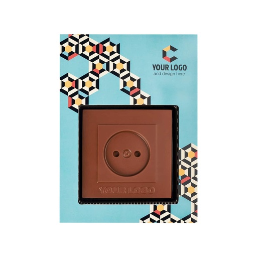 Czekolada Choco4mat gniazdko elektryczne – pakiet 100 szt.