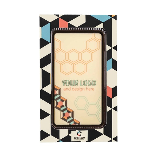 Czekolada Choco4mat kartka z kalendarza print – Biała – pakiet 100 szt.