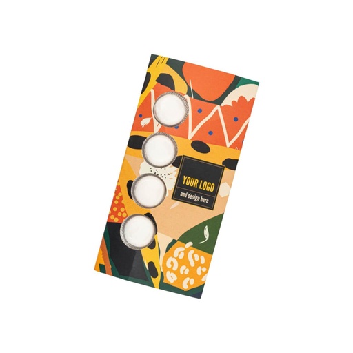 Gumy rozpuszczalne push the button mint&more 4 szt. – Miętowy – pakiet 1000 szt.