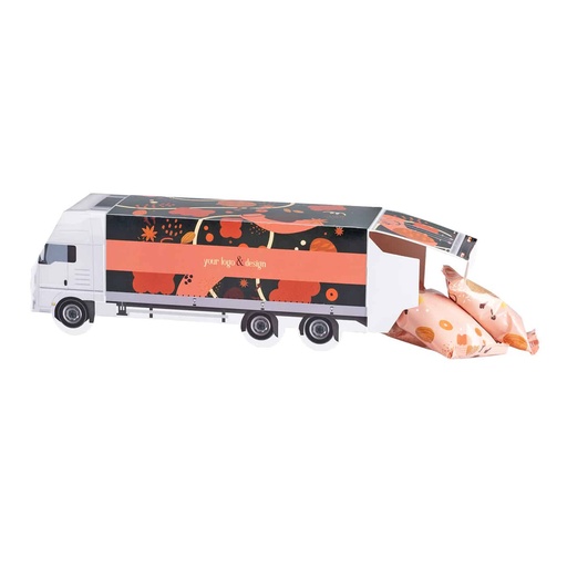 Display truck maxi – Cukierki: 24 smaki do wyboru – pakiet 100 szt.