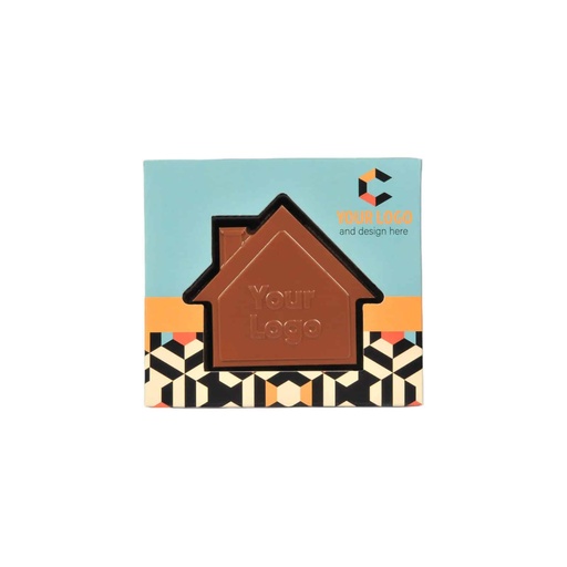 Czekolada Choco4mat mini domek – Miks czekolad – wariant 1 – pakiet 200 szt.