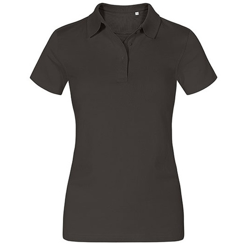 Damska koszulka polo E4025 - Charcoal (Solid)