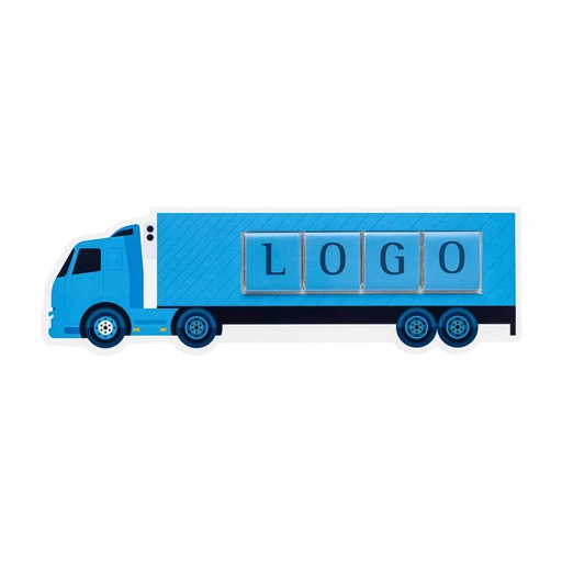 Czekoladki KWADRATOWYCH w kopercie – TRUCK – pakiet 200 szt.