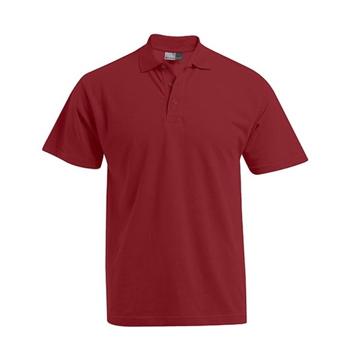 Koszulka Polo Meska Klasyczna Bawelniana Pika E4040 - Fire Red
