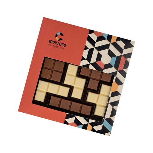 Czekoladki gaming blocks – Miks czekolad – pakiet 100 szt.