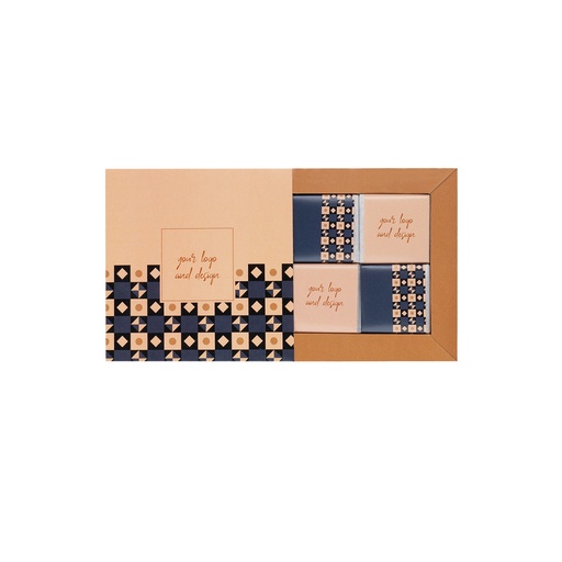 Czekoladki frame box mini 4 szt. – Miks czekolad – pakiet 200 szt.