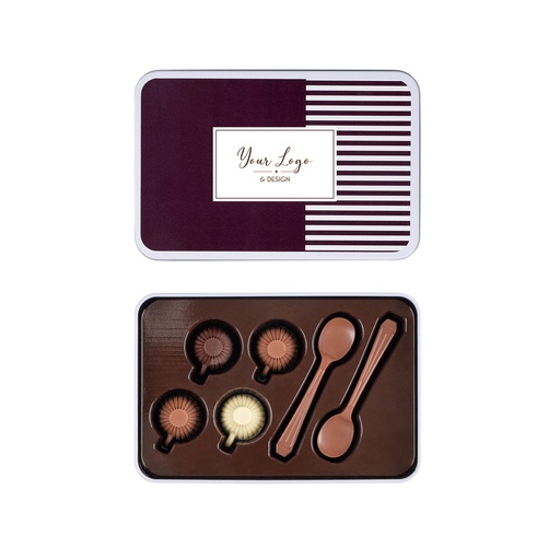 Kolekcja Chocofino dolcino – Praliny filiżanki – pakiet 50 szt.