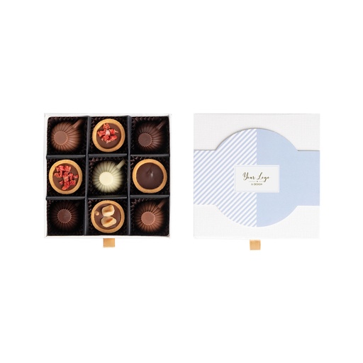 Kolekcja Chocofino biscotti – Praliny filiżanki – pakiet 50 szt.