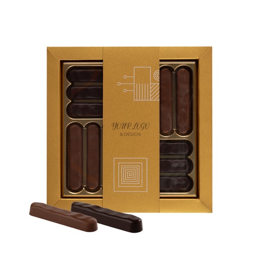 Kolekcja decadence cigarette grande – Deserowa z ciemny rum z kokosem – pakiet 100 szt.